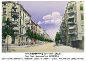 Tilsit, Stadt, Stadtkreis Tilsit Landwehrstraße