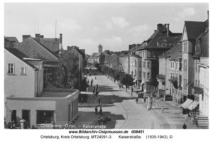 Ortelsburg, Stadt, Kreis Ortelsburg Kaiserstraße