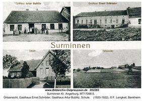 Surminnen Kr. Angerburg, Kreis Angerburg 