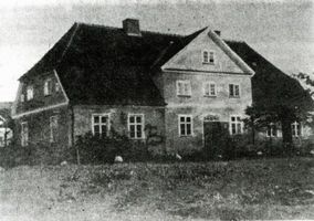 Langheim, Kreis Rastenburg Langheim, Pfarrhaus Лангхайм, пасторский дом