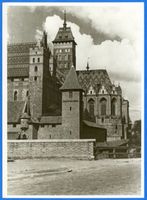 Marienburg, Westpr., Kreis Marienburg Marienburg i. Westpr., Die Marienburg, Teilansicht V Marienburg, Schloß