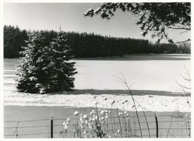  Treuburg, Treuburger See im Winter Masurische Seen