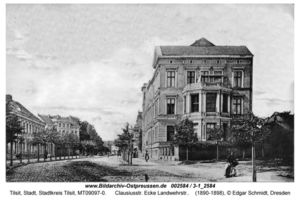 Tilsit, Stadt, Stadtkreis Tilsit Clausiusstraße  