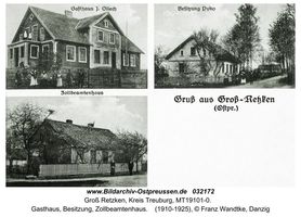 Groß Retzken, Kreis Treuburg  