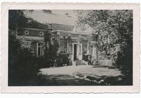 Supplitten, Kreis Preußisch Eylau Supplitten, Gutshaus, Vorderansicht 