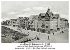 Insterburg, Stadt, Stadtkreis Insterburg Jordanstraße