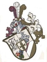Königsberg (Pr.), Stadtkreis Königsberg Königsberg (Pr.), Wappen der Turnerschaft Frisia Königsberg Кёнигсберг (Пр.), герб гимнастического товарищества «Фризия» Кёнигсберг
