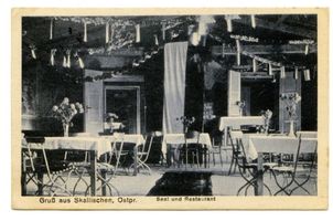 Altheide (Ostpr.), Kreis Angerapp Skallischen Kr. Angerapp (Ort), III, Saal und Restaurant 