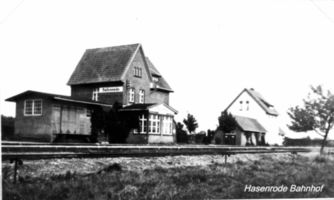 Hasenrode, Kreis Gumbinnen Hasenrode, Bahnhof 