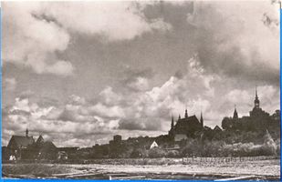 Frauenburg, Kreis Braunsberg Frauenburg, Blick auf die Stadt II 