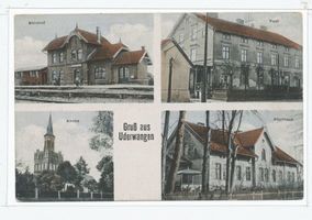 Uderwangen, Ort und Försterei, Kreis Preußisch Eylau 