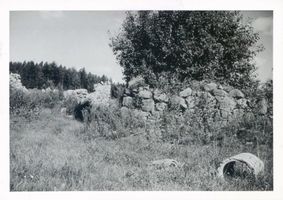 Bredinken, Kreis Rößel Bredinken, Ruine der Försterei Брединкен, руины лесничества
