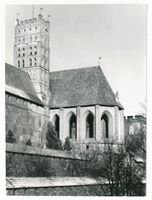 Marienburg, Westpr., Kreis Marienburg Marienburg i. Westpr., Schloßkirche nach dem Wiederaufbau Marienburg, Schloß