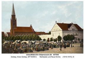 Goldap, Kreis Goldap Markt