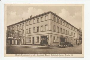 Guttstadt, Kreis Heilsberg Guttstadt, Hotel Koschorreck 