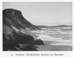 Warnicken, Kreis Samland Warnicken, Steilküste XV Варникен, обрывистый берег, XV