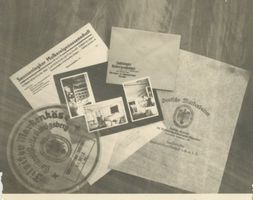 Milchhof, Kreis Elchniederung Sausseningken, Molkereigenossenschaft, Fotos, Briefumschlag usw. Зауссенингкен, молочный кооператив, фотографии, почтовый конверт и т. п.