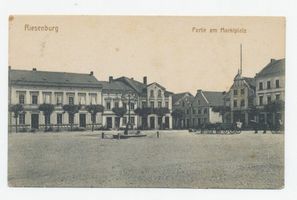 Riesenburg, Kreis Rosenberg Riesenburg, Am Marktplatz 