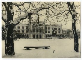 Königsberg (Pr.), Stadtkreis Königsberg Paradeplatz Königsberg (Pr.), Universität im Winter III Königsberg, Universität