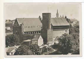Allenstein, Stadtkreis Allenstein Allenstein, Burg des ermländischen Domkapitels, Südansicht Allenstein, Schloß