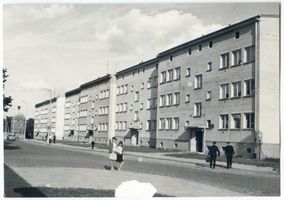 Guttstadt, Kreis Heilsberg Guttstadt, Neue Wohnblocks II 