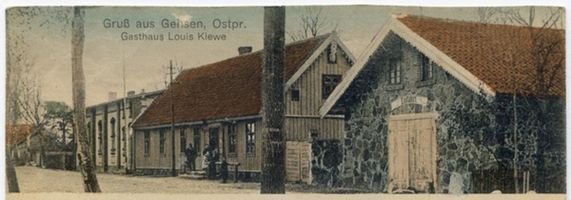 Gehsen, Kreis Johannisburg Gehsen, Gasthaus Louis Kiewe 