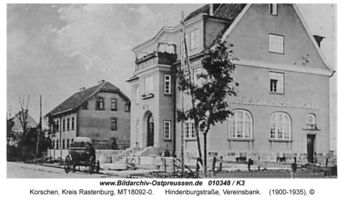Korschen, Kreis Rastenburg Hindenburgstraße