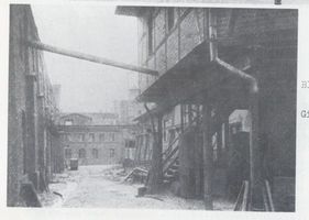 Königsberg (Pr.), Stadtkreis Königsberg Oberlaak Königsberg, Oberlaak,  Die Union-Giesserei , Blick auf die Giessbühne Königsberg, Union-Giesserei