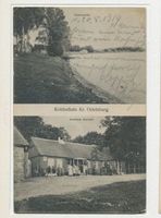 Kobbelhals, Kreis Ortelsburg Kobbelhals, Ortsansicht, Gasthaus Kyswaki 