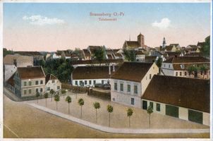 Braunsberg Kr. Braunsberg, Kreis Braunsberg Braunsberg, Ostpr., Totalansicht II 