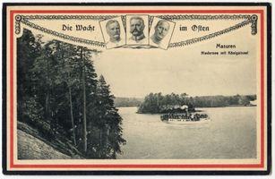 Niedersee (See), Blick zur Königsinsel VI Masurische Seen