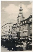 Königsberg (Pr.), Stadtkreis Königsberg Königsberg, Markt vor dem Altstädtischen Rathaus Königsberg, Altstädtisches Rathaus