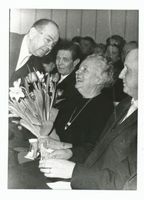  Ganz Ostpreußen, Agnes Miegel, 85. Geburtstag Miegel, Agnes (Schriftstellerin)