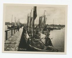 Rossitten Kr. Samland, Kreis Samland Rossitten Kr. Samland, Fischerkähne im Hafen II Rossitten Kr. Samland, Ein Rundgang durch den Ort und die Umgebung