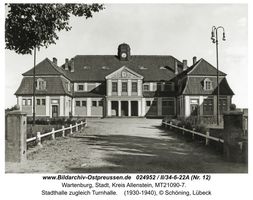 Wartenburg Kr. Allenstein, Stadt, Kreis Allenstein  