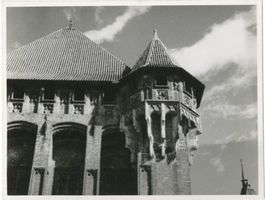 Marienburg, Westpr., Kreis Marienburg Marienburg i. Westpr., Die Marienburg, Hochmeisterpalast, Eckturm Marienburg, Schloß