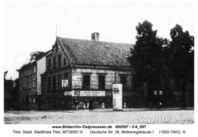 Tilsit, Stadt, Stadtkreis Tilsit Deutsche Straße 38