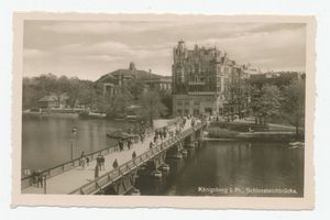 Königsberg (Pr.), Stadtkreis Königsberg Königsberg, Schloßteichbrücke Königsberg, Schloßteich