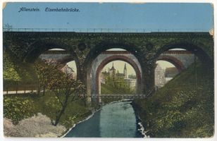 Allenstein, Stadtkreis Allenstein Allenstein, Eisenbahnbrücken IV Алленштайн, железнодорожные мосты, IV