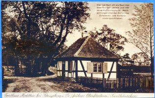 Moditten, Stadtkreis Königsberg Moditten, Kanthäuschen V Модиттен, домик Канта V