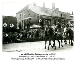 Bischofsburg, Stadt, Kreis Rößel 