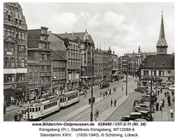 Königsberg (Pr.), Stadtkreis Königsberg Steindamm  Königsberg, Steindamm