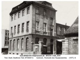 Tilsit, Stadt, Stadtkreis Tilsit Gartenstraße