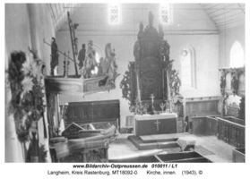 Langheim, Kreis Rastenburg 