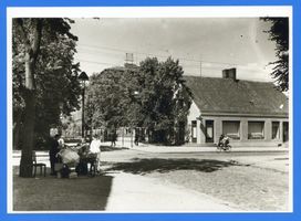 Lyck, Stadt, Kreis Lyck Lyck, Lyck, Kreuzung bei der Post 