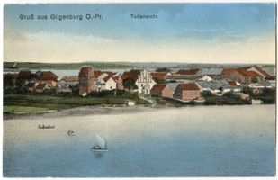 Gilgenburg, Kreis Osterode Gilgenburg, Teilansicht II 