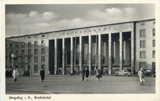 Königsberg (Pr.), Stadtkreis Königsberg Adolf-Hitler-Platz Königsberg (Pr.), Nordbahnhof VI Кёнигсберг (Пр.), Северный вокзал, VI