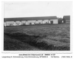 Langenberg Kr. Elchniederung, Kreis Elchniederung 