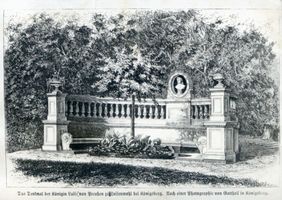 Königsberg (Pr.), Stadtkreis Königsberg Königsberg (Pr.), Luisenwahl - Luisen-Denkmal II Königsberg, Stadtteil Hufen
