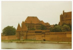 Marienburg, Westpr., Kreis Marienburg Marienburg i. Westpr., Die Marienburg von der Nogatseite XL Мариенбург в Западной Пруссии, замок Мариенбург со стороны Ногата, XL